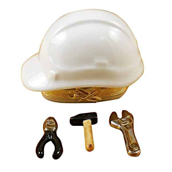 Load image into Gallery viewer, Rochard "Hard Hat with Tools" Limoges Box