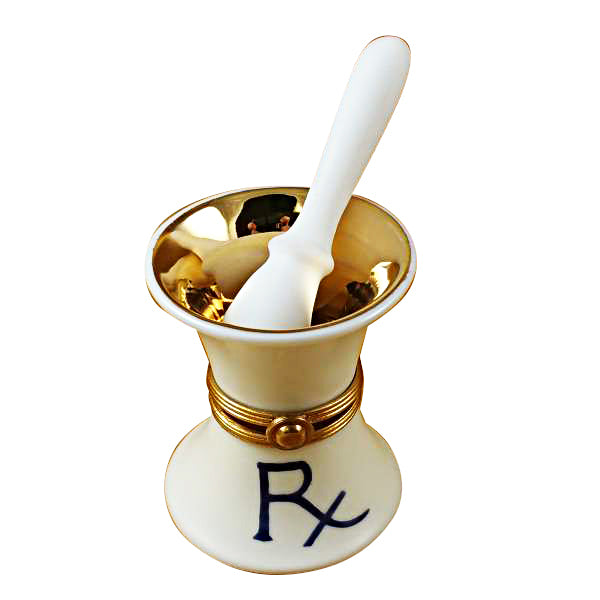 Load image into Gallery viewer, Rochard "Mortar And Pestle" Limoges Box