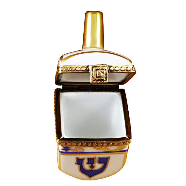 Load image into Gallery viewer, Rochard "Dreidel - White" Limoges Box