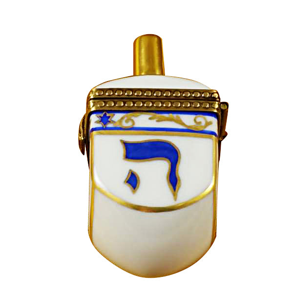 Load image into Gallery viewer, Rochard "Dreidel - White" Limoges Box