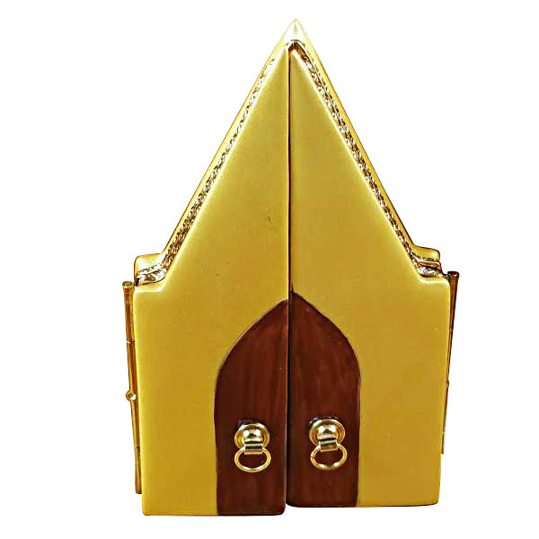 Load image into Gallery viewer, Rochard "Triptych Christmas Tree" Limoges Box