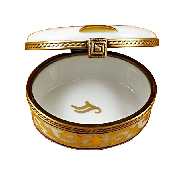 Load image into Gallery viewer, Rochard "Menorah - White" Limoges Box