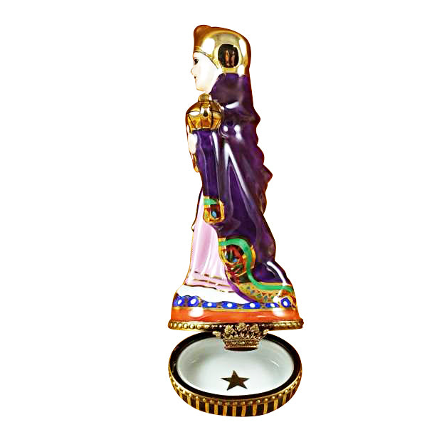 Load image into Gallery viewer, Rochard "Wiseman - Purple Coat" Limoges Box