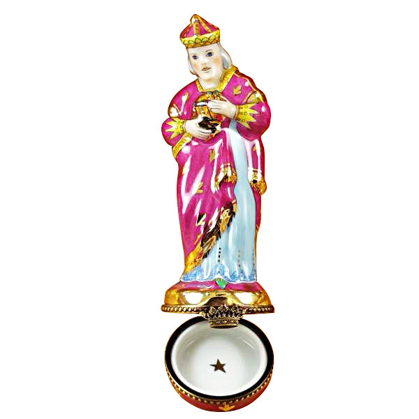Load image into Gallery viewer, Rochard "Wiseman - Red Coat" Limoges Box