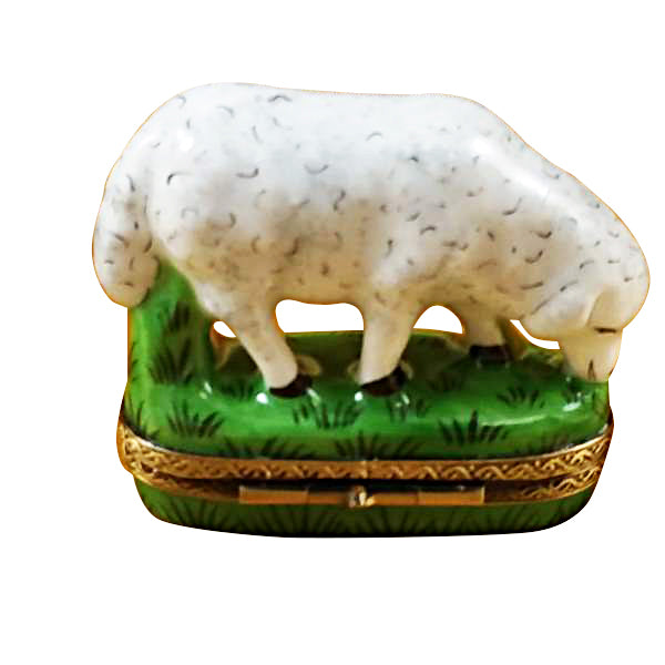 Load image into Gallery viewer, Rochard "Sheep" Limoges Box