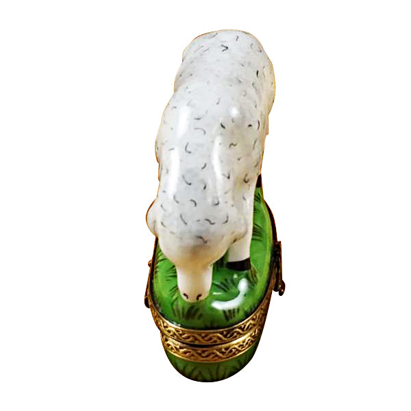 Load image into Gallery viewer, Rochard "Sheep" Limoges Box