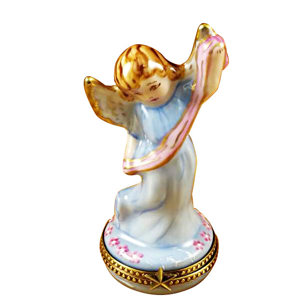 Load image into Gallery viewer, Rochard "Nativity Angel" Limoges Box