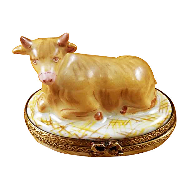 Load image into Gallery viewer, Rochard "Eight Piece Mini Hinged Nativity With Porcelain Stable" Limoges Box