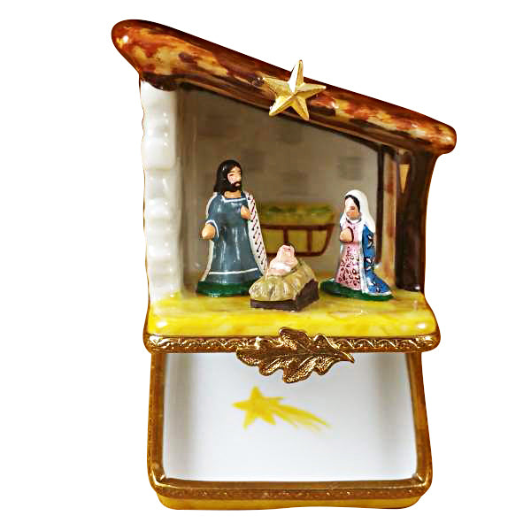 Load image into Gallery viewer, Rochard "Small Nativity" Limoges Box