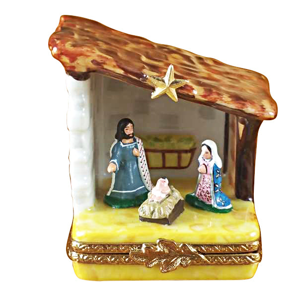 Load image into Gallery viewer, Rochard "Small Nativity" Limoges Box