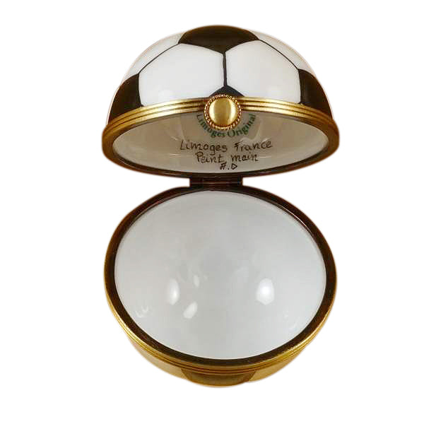 Load image into Gallery viewer, Rochard "Soccer Ball" Limoges Box
