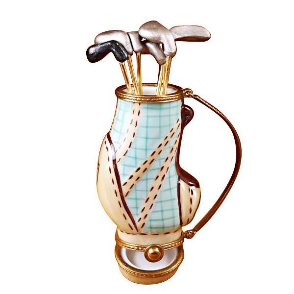 Load image into Gallery viewer, Rochard "Golf Bag with Six Removable Clubs" Limoges Box