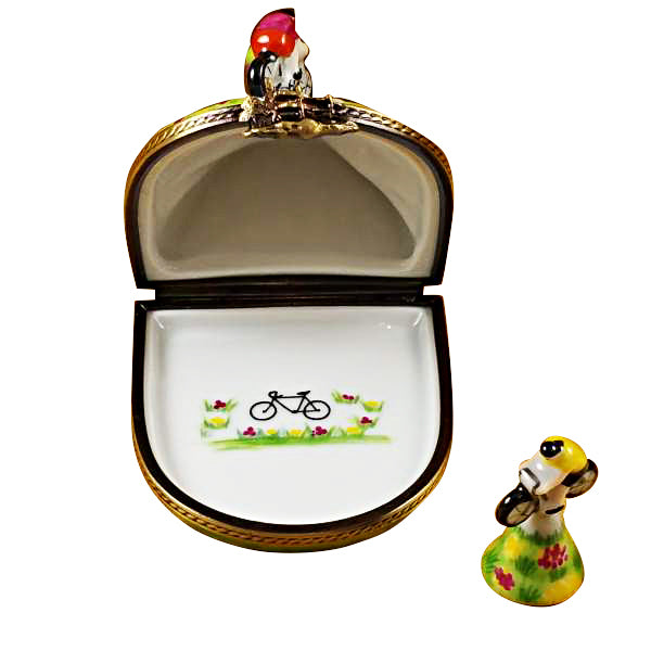 Load image into Gallery viewer, Rochard "Hill Climbing Bicycles" Limoges Box