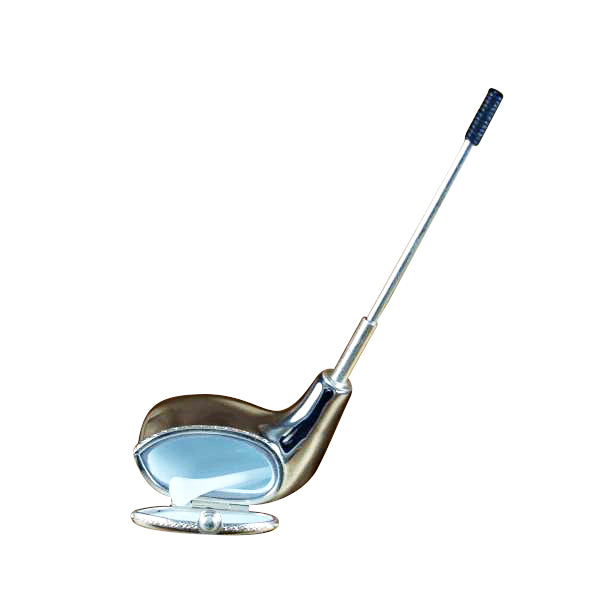 Load image into Gallery viewer, Rochard "Silver Streak Driver with Removable Tee" Limoges Box