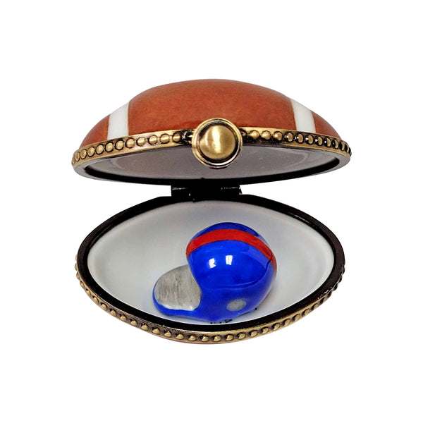 Load image into Gallery viewer, Rochard "Football with Removable Football Helmet" Limoges Box