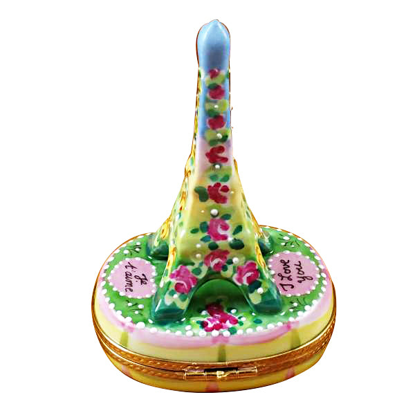 Load image into Gallery viewer, Rochard "Romantic Eiffel Tower" Limoges Box