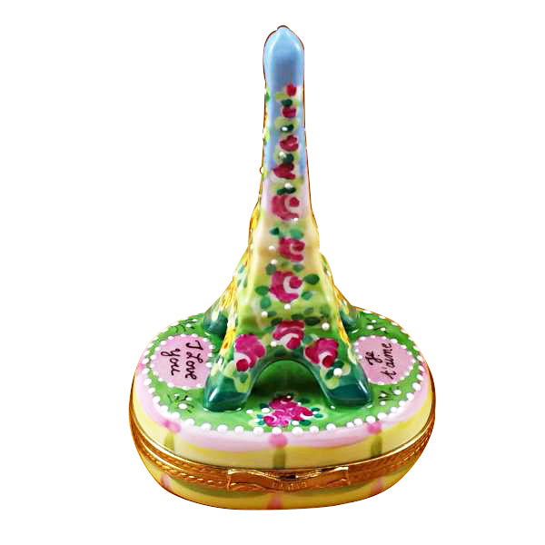 Load image into Gallery viewer, Rochard "Romantic Eiffel Tower" Limoges Box