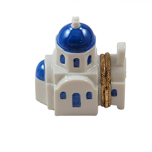 Load image into Gallery viewer, Rochard "Santorini Church" Limoges Box