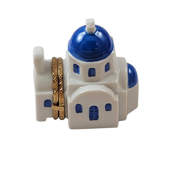 Load image into Gallery viewer, Rochard "Santorini Church" Limoges Box