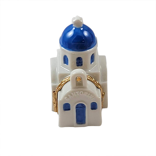 Load image into Gallery viewer, Rochard "Santorini Church" Limoges Box