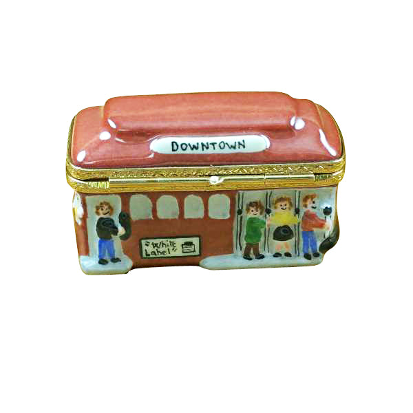Load image into Gallery viewer, Rochard "San Francisco Trolley" Limoges Box