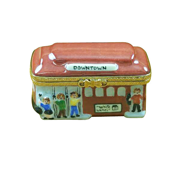 Load image into Gallery viewer, Rochard "San Francisco Trolley" Limoges Box