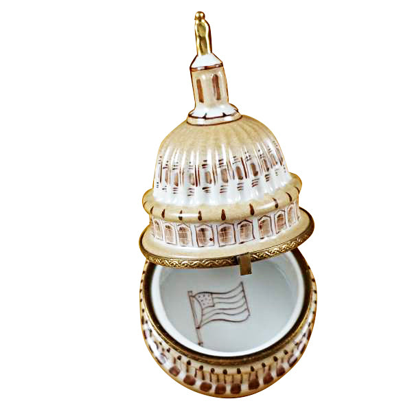 Load image into Gallery viewer, Rochard "United States Capitol Building" Limoges Box