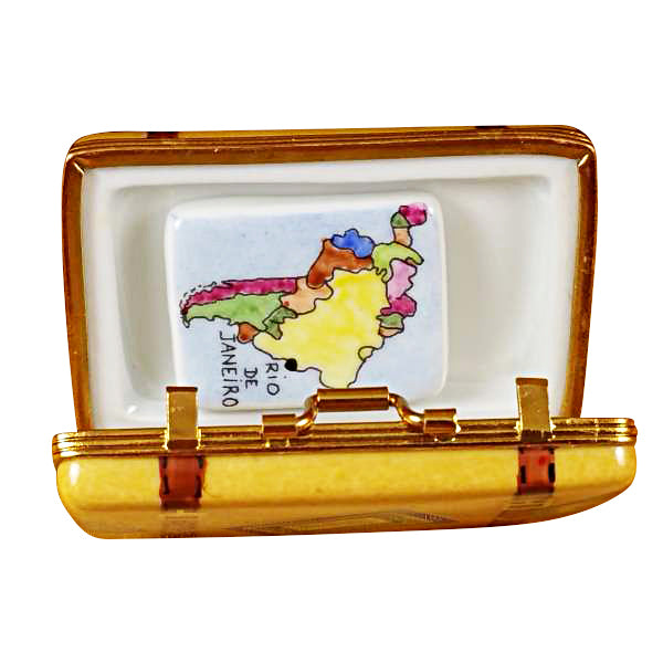 Load image into Gallery viewer, Rochard "Rio Suitcase" Limoges Box