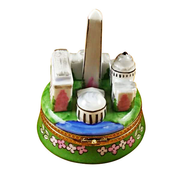 Load image into Gallery viewer, Rochard "Washington Monuments" Limoges Box