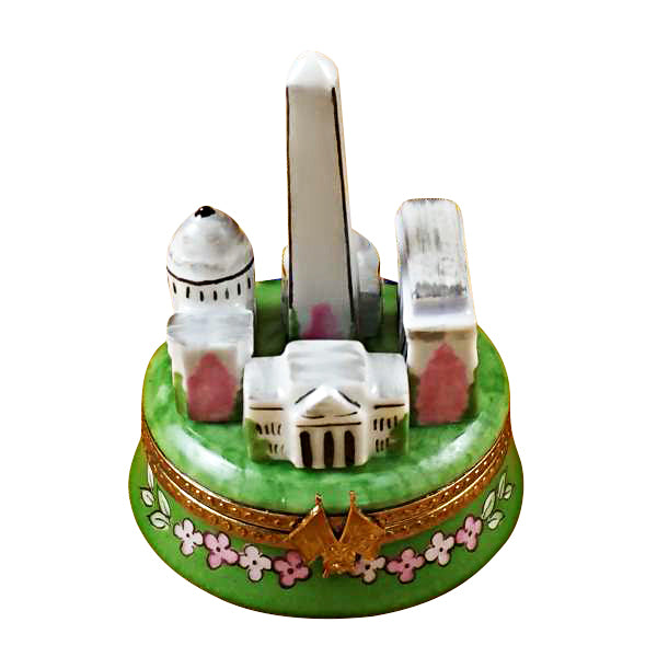 Load image into Gallery viewer, Rochard "Washington Monuments" Limoges Box