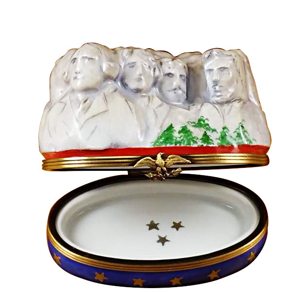 Load image into Gallery viewer, Rochard "Mount Rushmore" Limoges Box