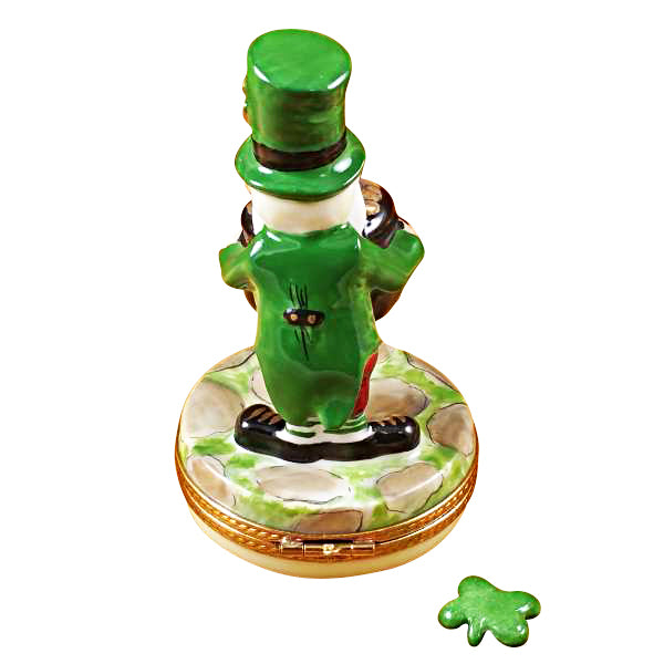 Load image into Gallery viewer, Rochard "Leprechaun" Limoges Box