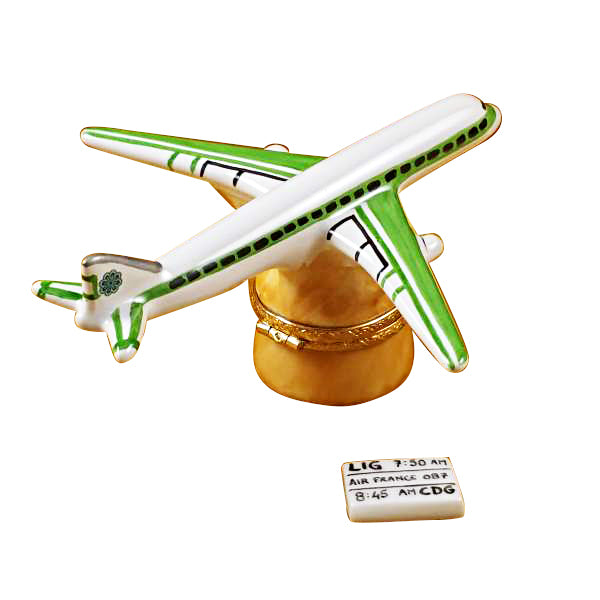 Load image into Gallery viewer, Rochard "Airplane - Rochard Airlines" Limoges Box