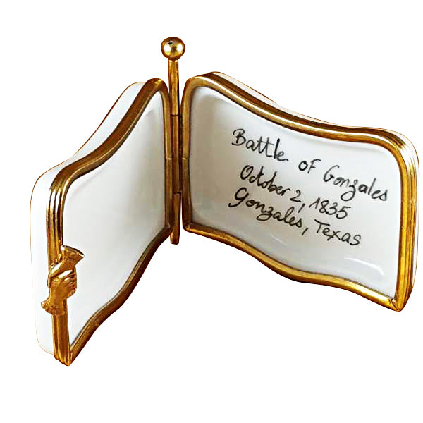 Load image into Gallery viewer, Rochard "Come and Take It Flag" Limoges Box