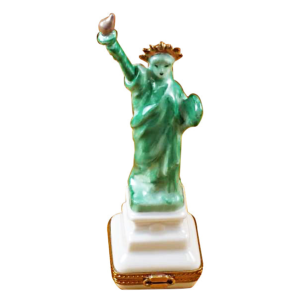 Load image into Gallery viewer, Rochard "Statue of Liberty - White Base" Limoges Box