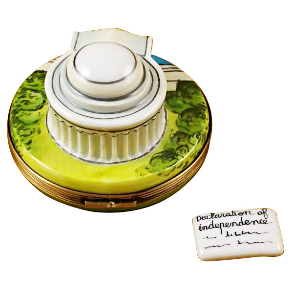 Load image into Gallery viewer, Rochard "Jefferson Memorial" Limoges Box