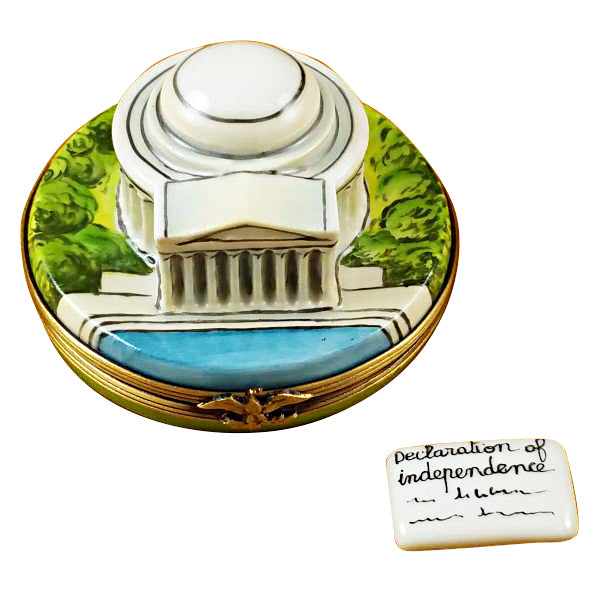 Load image into Gallery viewer, Rochard "Jefferson Memorial" Limoges Box