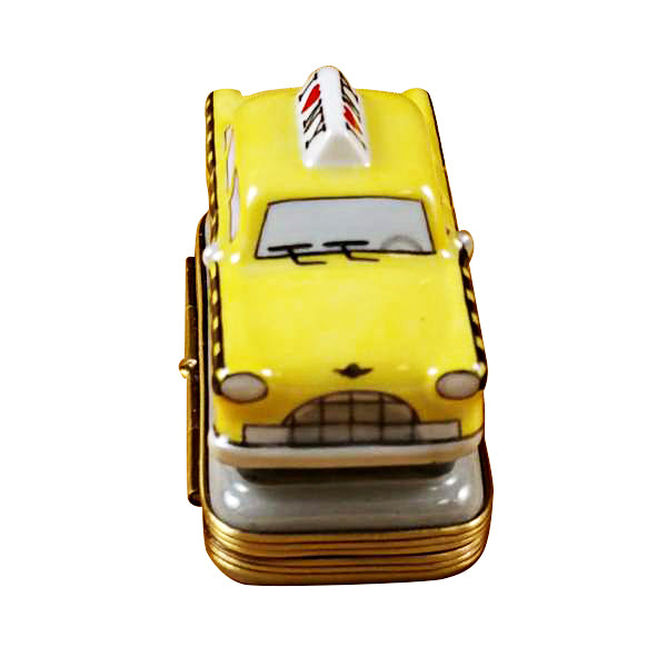 Load image into Gallery viewer, Rochard "Yellow Taxi - I Love New York" Limoges Box