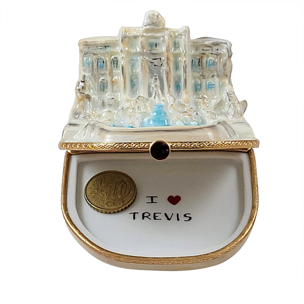 Load image into Gallery viewer, Rochard "Trevi Fountain - Rome, Italy" Limoges Box