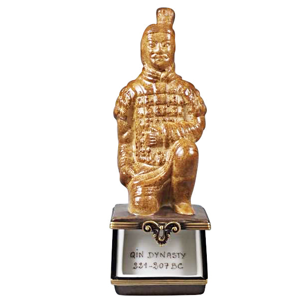 Load image into Gallery viewer, Rochard "Terracotta Soldier" Limoges Box