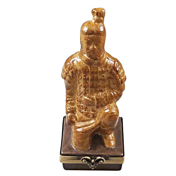 Load image into Gallery viewer, Rochard "Terracotta Soldier" Limoges Box