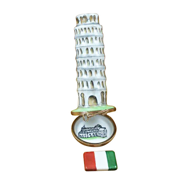 Load image into Gallery viewer, Rochard "Leaning Tower of Pisa" Limoges Box