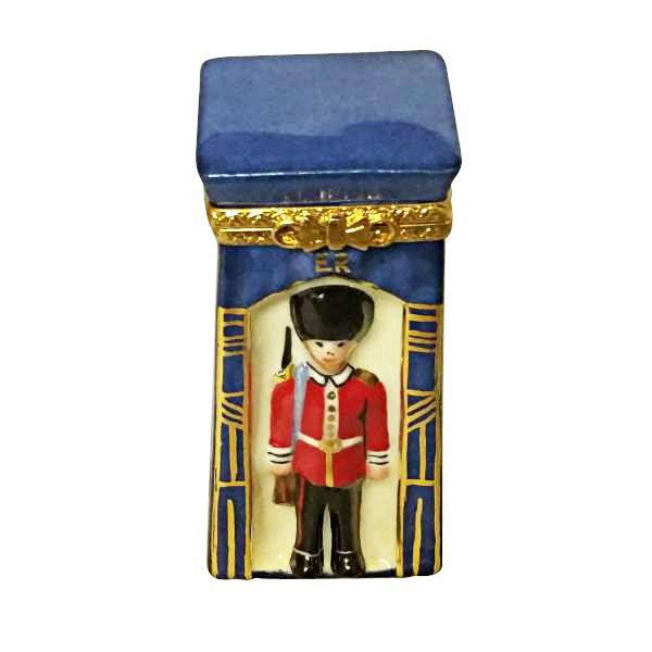 Load image into Gallery viewer, Rochard "British Sentinel" Limoges Box