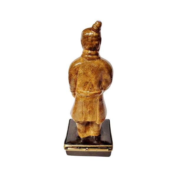 Load image into Gallery viewer, Rochard &quot;Terracotta Solider-Standing&quot; Limoges Box
