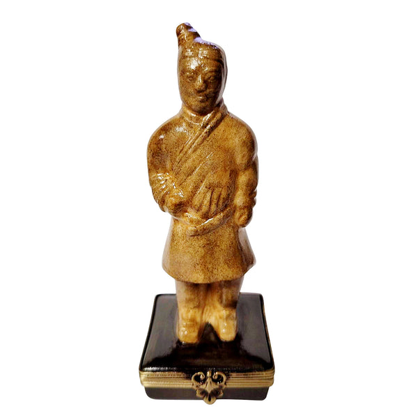 Load image into Gallery viewer, Rochard &quot;Terracotta Solider-Standing&quot; Limoges Box
