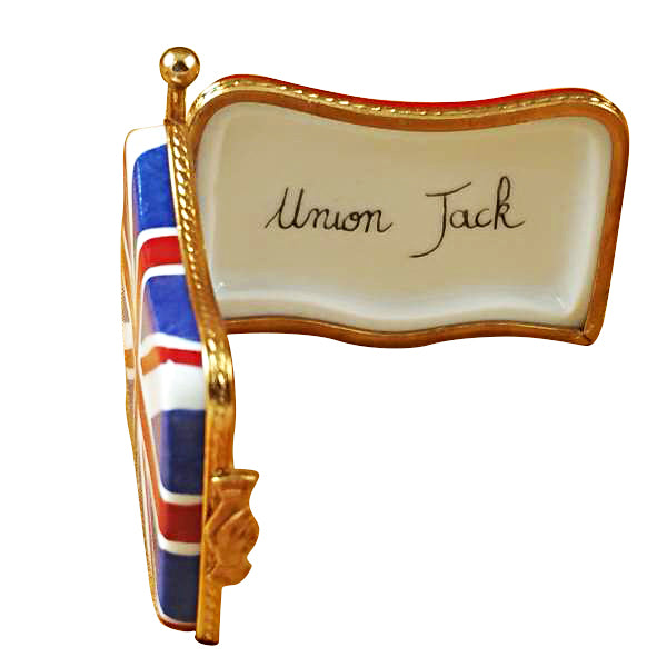 Load image into Gallery viewer, Rochard "Union Jack" Limoges Box
