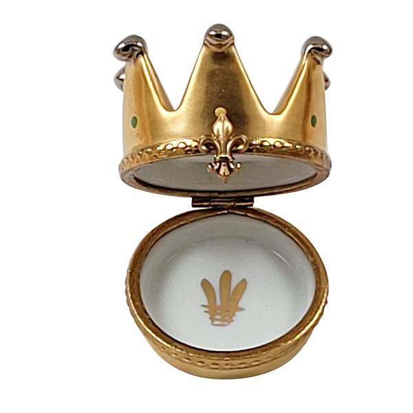 Load image into Gallery viewer, Rochard "Small Crown" Limoges Box