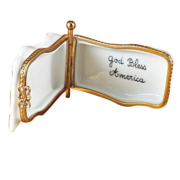 Load image into Gallery viewer, Rochard "United States Flag" Limoges Box