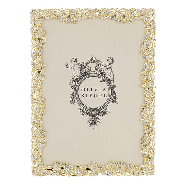 Load image into Gallery viewer, Olivia Riegel Gold Lottie 5" x 7" Frame