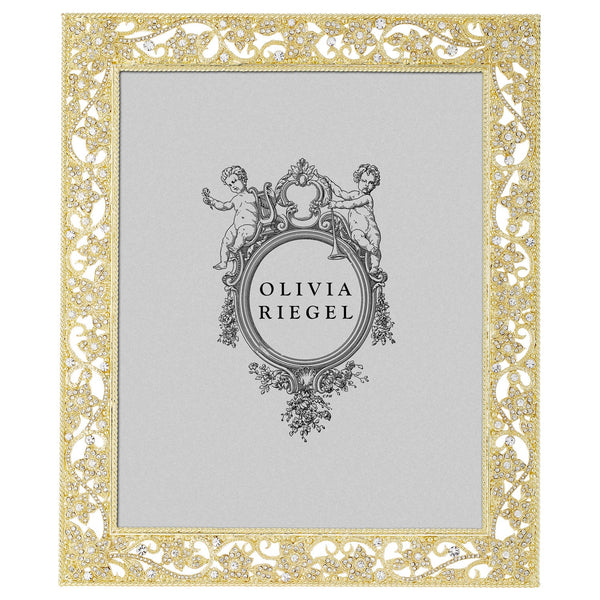 Load image into Gallery viewer, Olivia Riegel Gold Flora 8" x 10" Frame